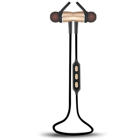 Metal Magnetic Bass Headset