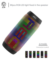 Stereo Speaker Colorful LED Light