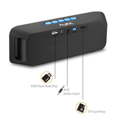 Built-in Mic Bass Mp3 Player Sound Box