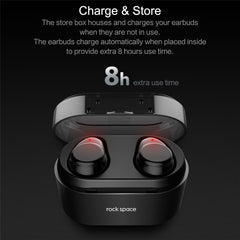 Wireless Earbuds Stereo Microphone With Charger Box