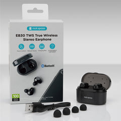 Wireless Earbuds Stereo Microphone With Charger Box