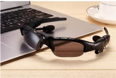 Colorful Sun Lens Sunglasses  Earphone