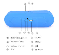 Bluetooth LED Portable Wireless Speaker