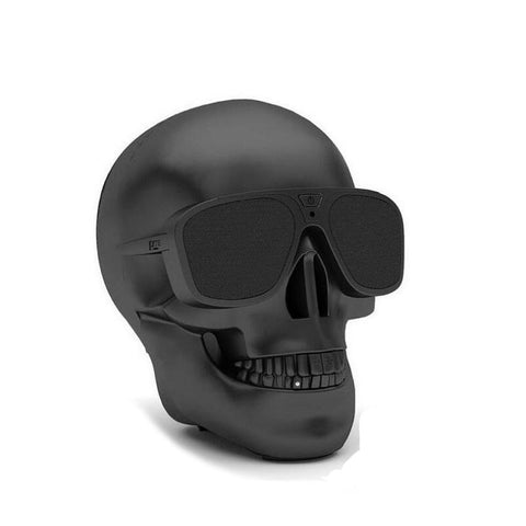 Wireless Sun Glass Skull Shape Speaker